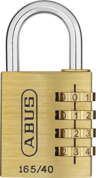 Padlock Combi Brass